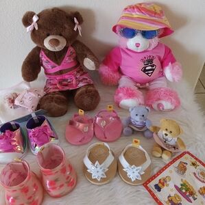14Pcs - Build-a-Bear Workshop Plush & Accesories - 14Pcs Bundle